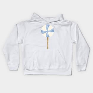 Blue lollipop Kids Hoodie